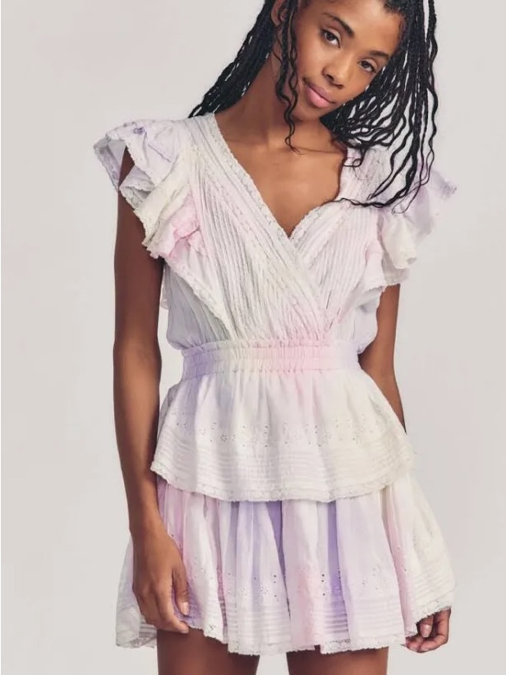LOVESHACKFANCY Mini Dress